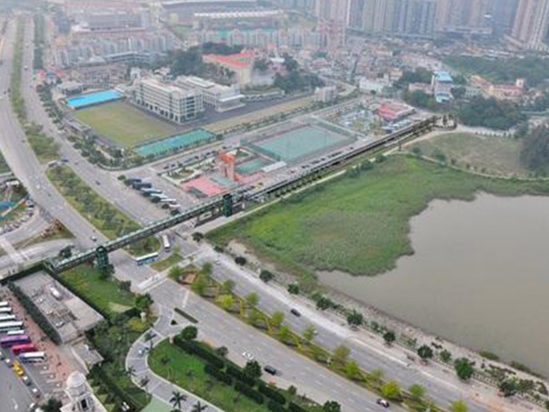 Pedestrian system of Notre Dame Bay Road in Wangde, Macao - Construction Project